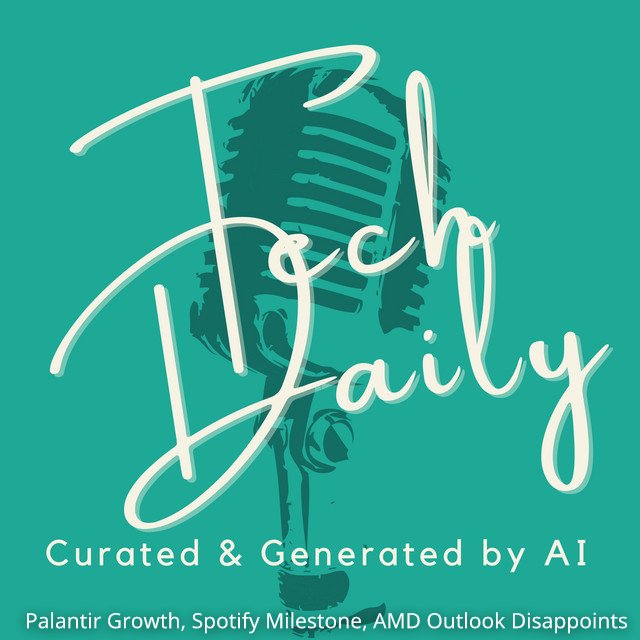 Palantir Growth, Spotify Milestone, AMD Outlook Disappoints episode artwork